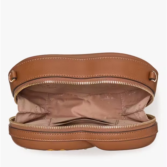 ♠️Kate Spade New York NYC Embellished 3D Pretzel Puffy Crossbody Bag NWT - Picture 6 of 8